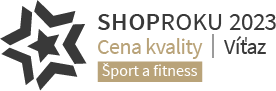 Shop roku - Cena kvality - Šport a fitness - víťaz 2022